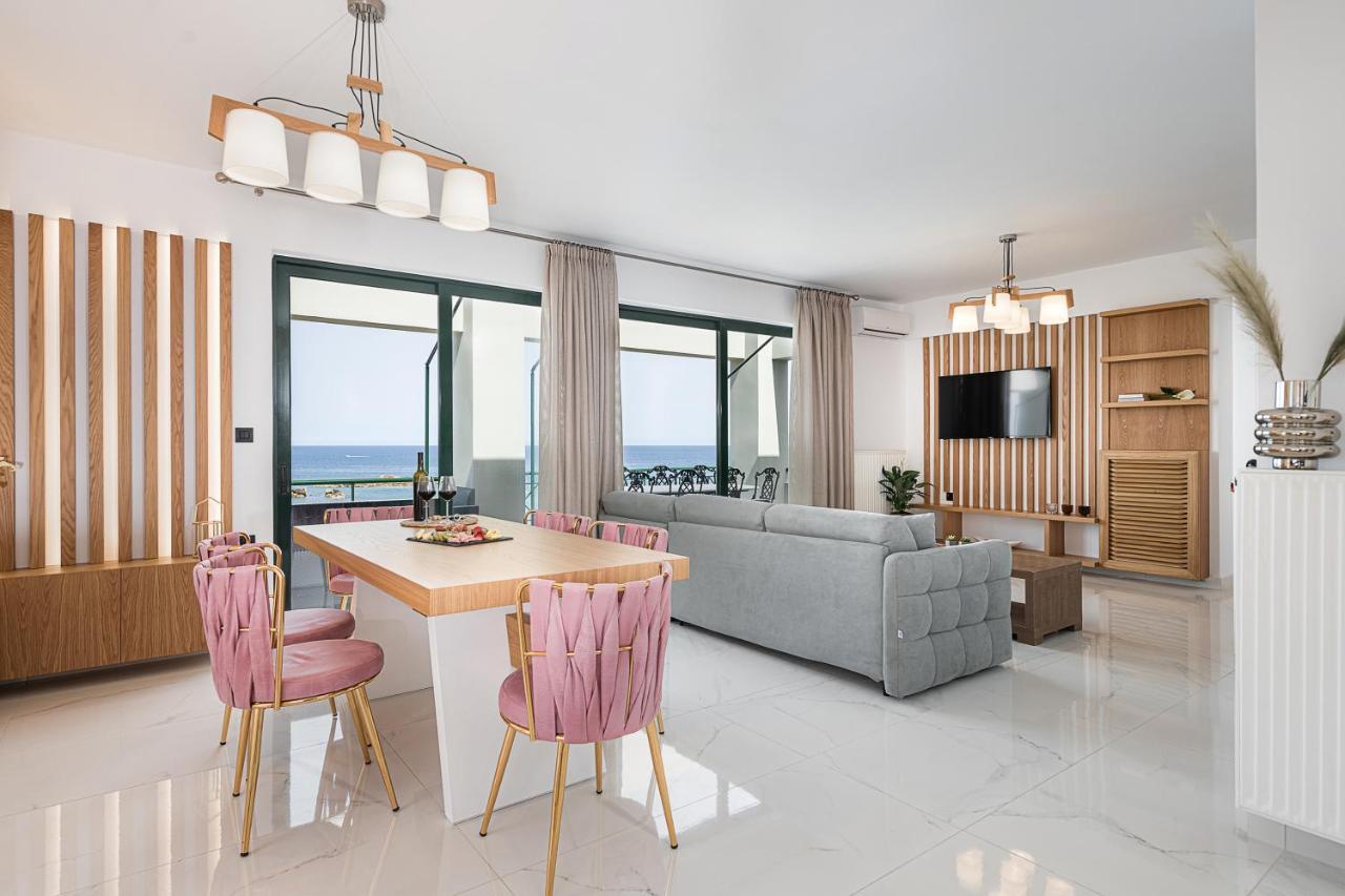 Elia Penthouse Chrissi Akti Chania Exterior foto