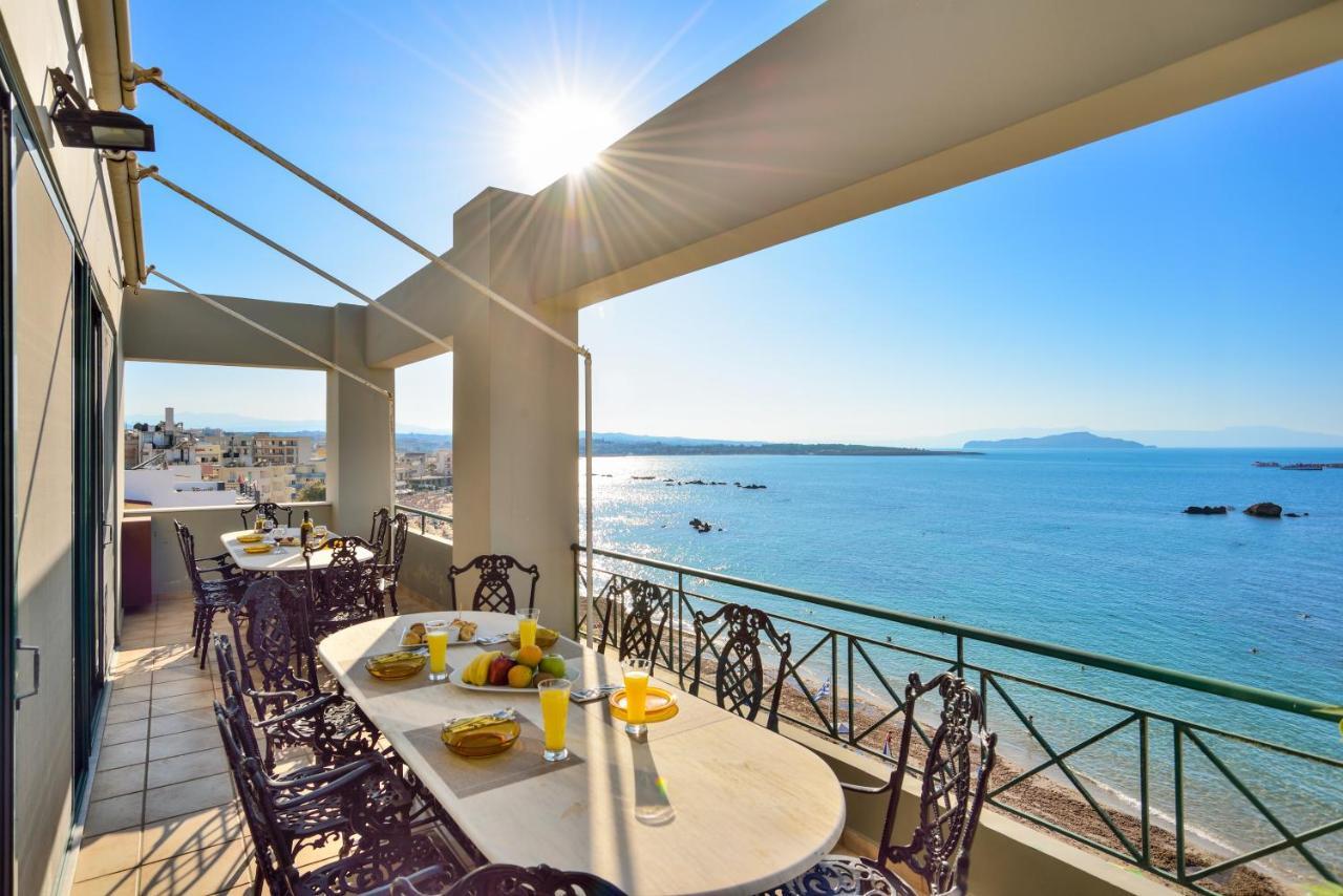 Elia Penthouse Chrissi Akti Chania Exterior foto